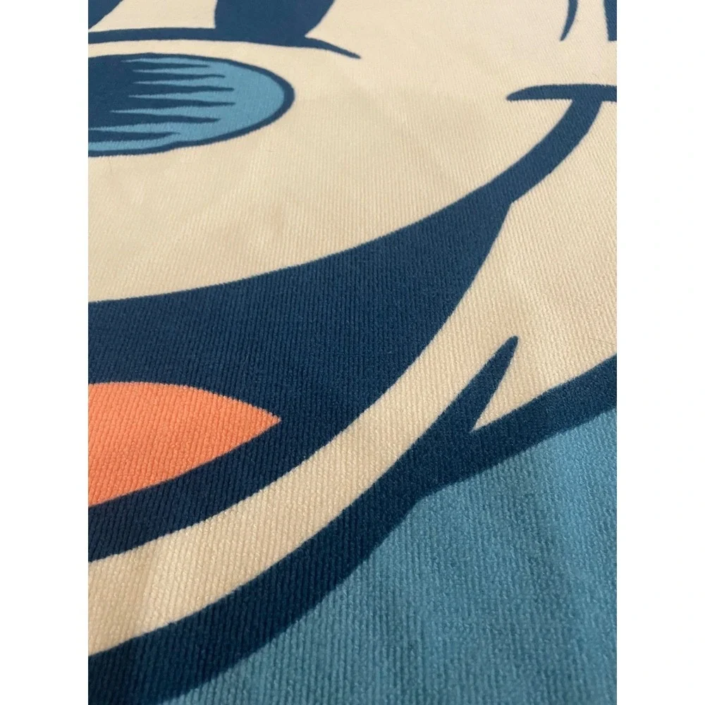 Disney Cruise Line Castaway Club Mickey Mouse Oversized Beach Towel Blue